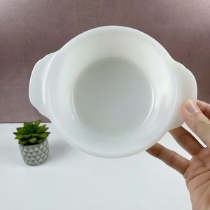 Fire King White 1 Pint Dish Made in USA